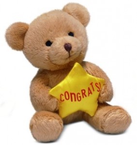 a congratulations to you